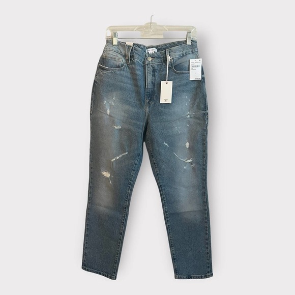 NWT Good American Good Classic Stretch Jeans Size 2 / 26 Straight Leg - Picture 5 of 11